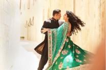 Salman Khan shared a romantic still with Katrina from Bharat