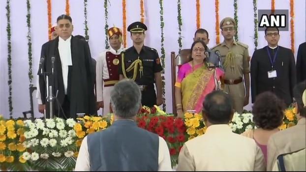 Baby Rani Maurya sworn in as new Uttarakhand governor