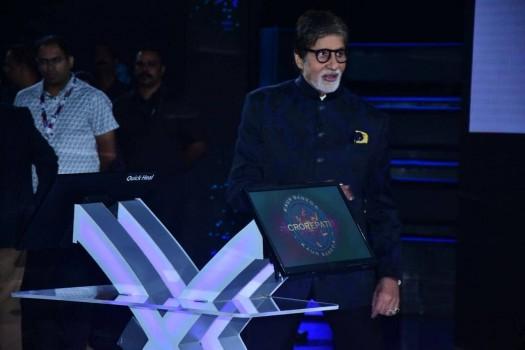 Amitabh Bachchan at KBC press conference