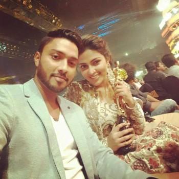 Amala Paul and her brother