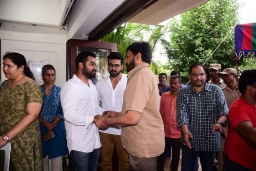 Jr NTR, Ram Charan, Chiranjeevi