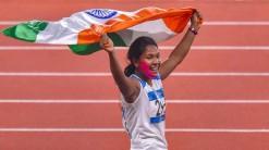 Swapna Barman bags gold in women's heptathlon