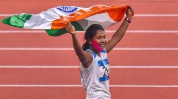 Swapna Barman,Swapna Barman  gold,Swapna Barman  wins gold,women's heptathlon,Asian Games 2018,Asian Games