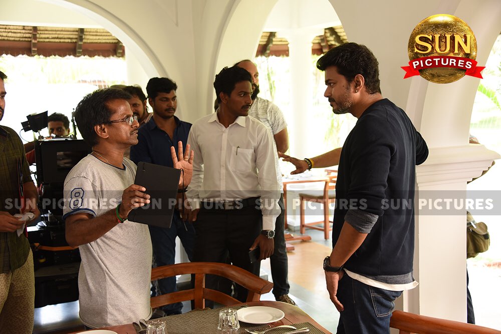 Sarkar working photos Vijay,Ilayathalapathy Vijay,Vijay Sarkar working stills,Vijay Sarkar working pics,Vijay Sarkar working images,AR?Murugadoss,Sarkar working stills,Sarkar working pics,Sarkar working images,Sarkar working pictures,Sarkar working photos