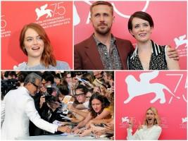 Venice Film Festival,venice,venice film festival 2018,Hollywood actor,hollywood actresses,guilermo del toro,Ryan Gosling,Emma Stone