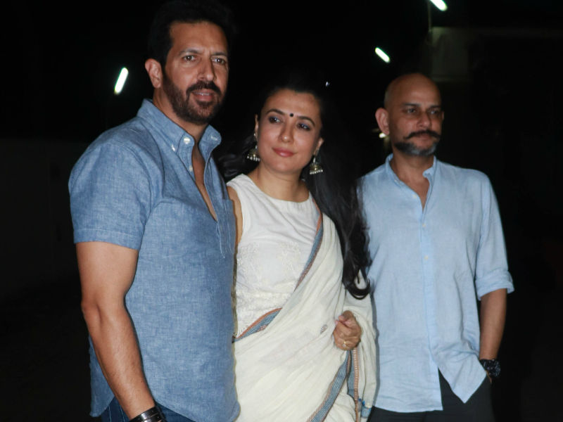 Kabir Khan and his wife Mini Mathur Shraddha Kapoor,Taapsee Pannu,Rajkummar Rao,Yami Gautam,Stree,Stree special screening,Stree special screening pics,Stree special screening images,Stree special screening stills,Stree special screening pictures,Stree special screening photos