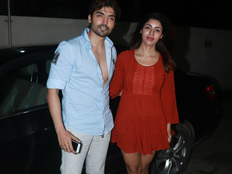 Gurmeet Choudhary and his wife Debina Bonnerjee Shraddha Kapoor,Taapsee Pannu,Rajkummar Rao,Yami Gautam,Stree,Stree special screening,Stree special screening pics,Stree special screening images,Stree special screening stills,Stree special screening pictures,Stree special screening photos