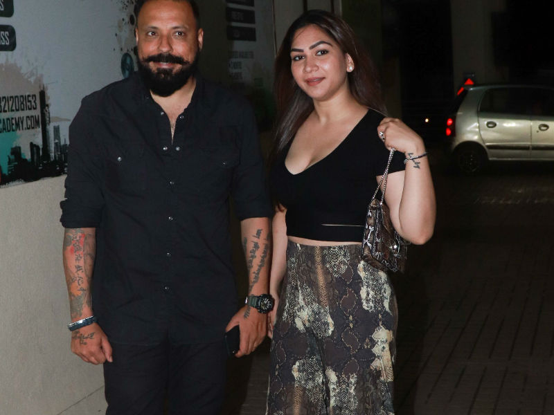 Bunty Walia and Vanessa Parmar Shraddha Kapoor,Taapsee Pannu,Rajkummar Rao,Yami Gautam,Stree,Stree special screening,Stree special screening pics,Stree special screening images,Stree special screening stills,Stree special screening pictures,Stree special screening photos
