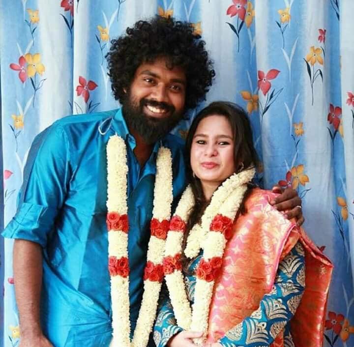 Daniel and Denisha wedding pics Bigg Boss Tamil 2,Daniel Annie Pope,Daniel weds Denisha,Daniel wedding,Daniel marriage,Daniel Annie Pope weds