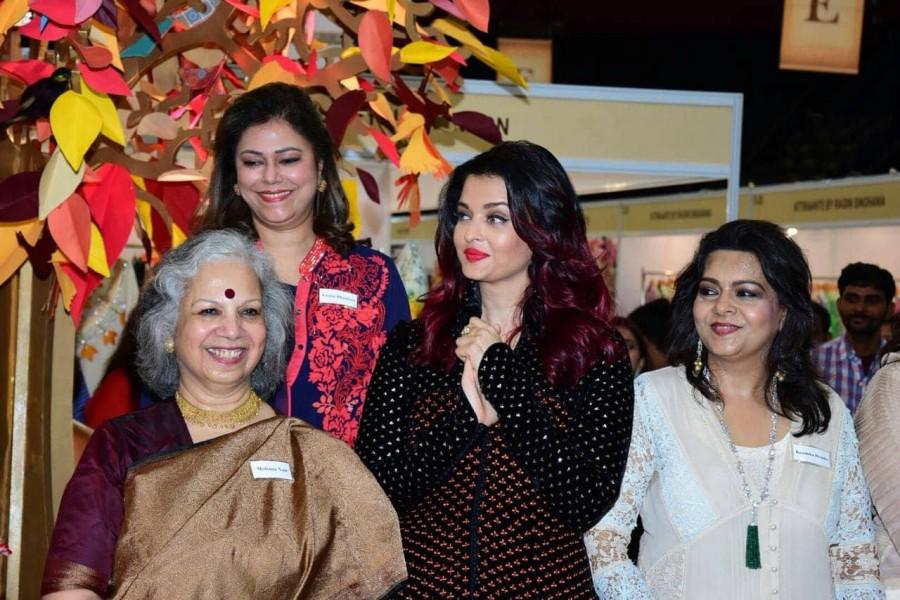 Aishwarya Rai Bachchan stuns in a black Anarkali Aishwarya Rai Bachchan,Aishwarya Rai,Aishwarya Rai at IMC event,IMC event,Aishwarya Rai Bachchan at IMC event,celebs at IMC event,IMC event pics,IMC event images,IMC event stills,IMC event pictures