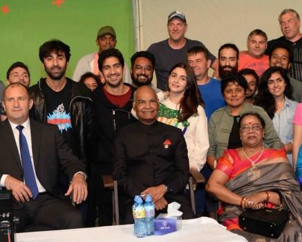 Alia, Ranbir meet President Kovind on sets of 'Brahmastra'