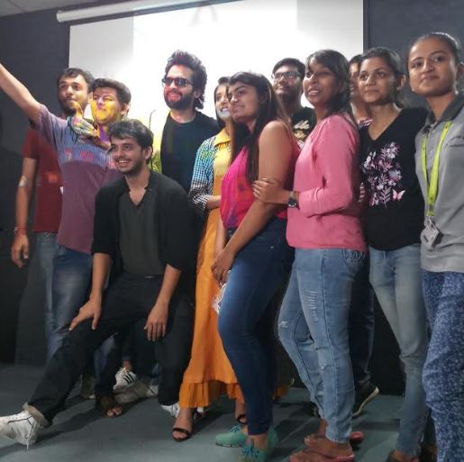 Mitron promotion in Ahmedabad Jackky Bhagnani,Kritika Kamra,Pratik Gandhi,Shivam Parekh,Nitin Kakkar,Mitron,Mitron promotion,Mitron movie promotion,Mitron promotion pics,Mitron promotion images,Mitron promotion stills,Mitron promotion pictures,Mitron promotion photos