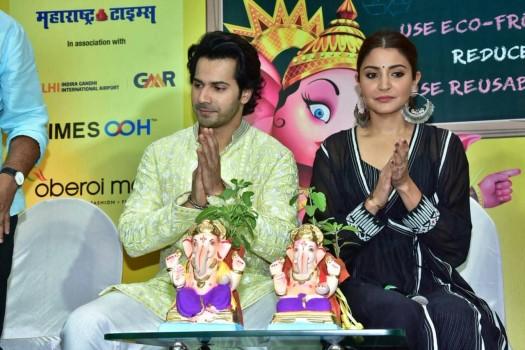Varun Dhawan and Anushka Sharma launch Green Ganesha