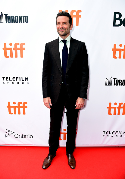 Bradley Cooper at 'A Star is Born' premiere Lady Gaga,actress Lady Gaga,Lady Gaga in Black dress,Lady Gaga with Bradley Cooper,Bradley Cooper,A Star is Born,A Star is Born premiere,Lady Gaga at A Star is Born premiere,Bradley Cooper at A Star is Born premiere