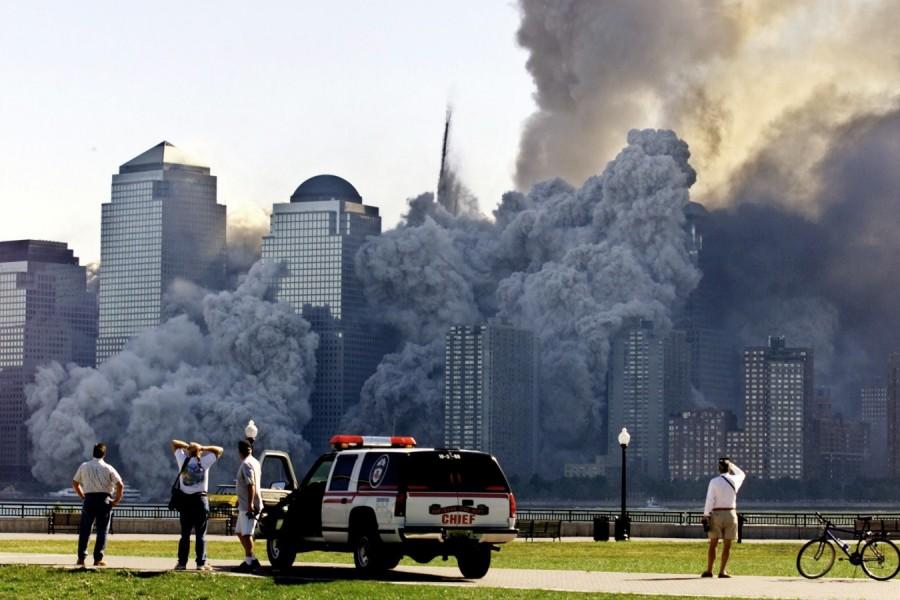 Tower of New York's World Trade Center World Trade Center,World Trade Center attack,September 11 attack,Twin Towers attack,pentagon attack,9/11,9/11 pictures,World Trade Center attack pictures,powerful post attack pictures,United States,hijacked airplane,New York City,Pentagon building,north t