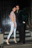 Karan johat,anushka sharma,celebs spotted,celebs spotted at bandra,nido bandra