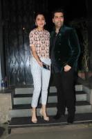 Karan johat,anushka sharma,celebs spotted,celebs spotted at bandra,nido bandra