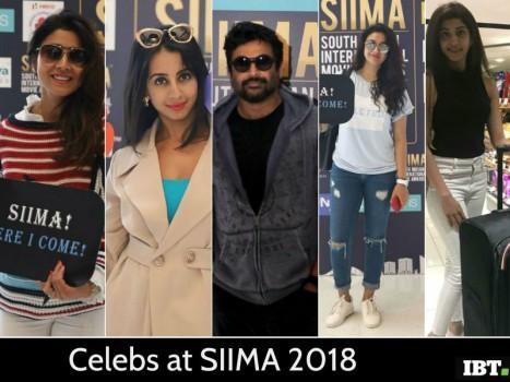 Celebs at SIIMA 2018
