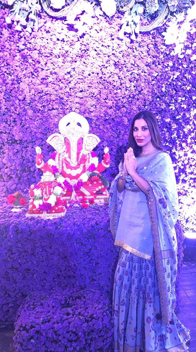 Sophie Choudry Madhuri Dixit,Sonam Kapoor,Sushmita Sen,Varun Dhawan,Anushka Sharma,Ganesh Chaturthi 2018,Ganesh Chaturthi celebration,Celeb celebrate Ganesh Chaturthi,Ganesh Chaturthi celebration pics,Ganesh Chaturthi celebration images,Ganesh Chaturthi celebration stil