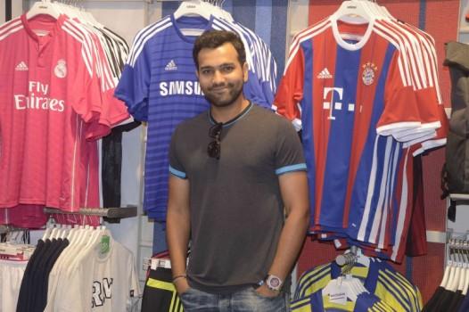 Rohit Sharma Unveils Adidas Climachill