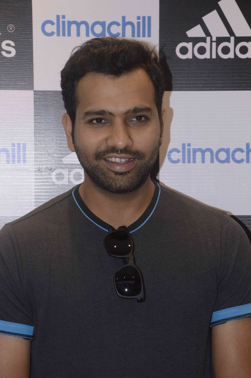 Rohit Sharma Pics Rohit Sharma Unveils Adidas Climachill,Rohit Sharma,cricket player Rohit Sharma,cricket player,Adidas Climachill,Adidas,Rohit Sharma pics,Rohit Sharma images,Rohit Sharma stills,Rohit Sharma pictures