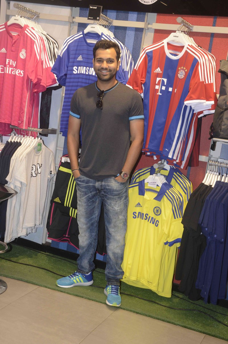 Rohit Sharma Photos Rohit Sharma Unveils Adidas Climachill,Rohit Sharma,cricket player Rohit Sharma,cricket player,Adidas Climachill,Adidas,Rohit Sharma pics,Rohit Sharma images,Rohit Sharma stills,Rohit Sharma pictures