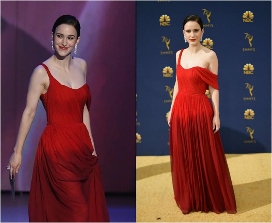 Rachel Brosnahan Mandy Moore,Scarlett Johansson,Keri Russell,Padma Lakshmi,Brit Awards 2018,Celebs at Brit Awards 2018,Brit Awards 2018 best dress