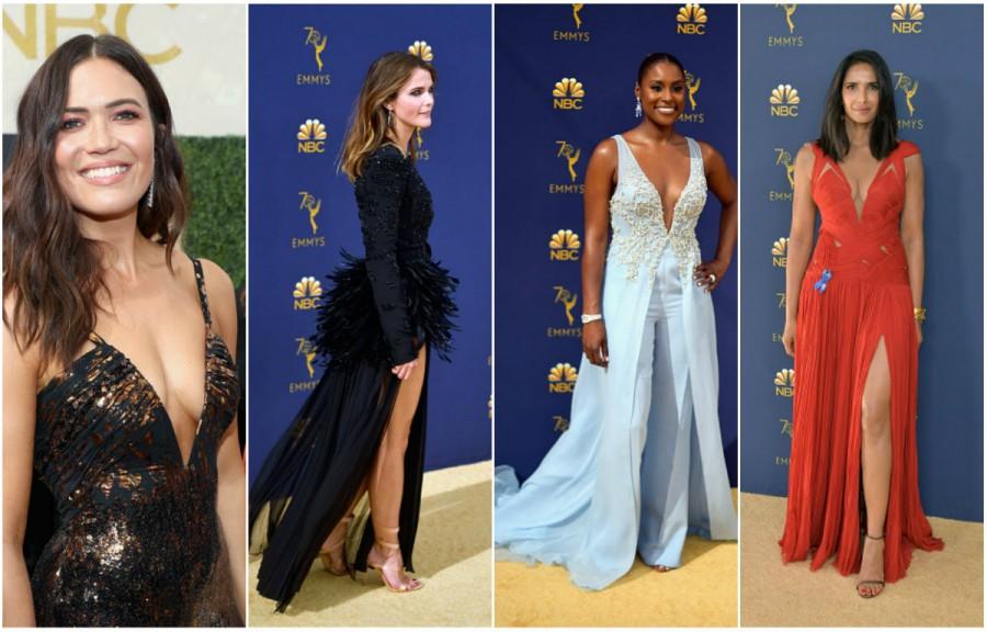 2018 Emmys: Here are the Best Dressed Ladies Mandy Moore,Scarlett Johansson,Keri Russell,Padma Lakshmi,Brit Awards 2018,Celebs at Brit Awards 2018,Brit Awards 2018 best dress