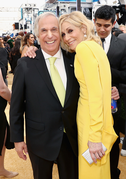 Henry Winkler and Judith Light attend the 70th Annual Primetime Emmy Awards 70th Emmy awards 2018,Emmy awards 2018,Henry Winkler,Henry Winkler wins Emmy award,Barry,actor Henry Winkler,Henry Winkler pics,Henry Winkler images,Henry Winkler stills,Henry Winkler pictures