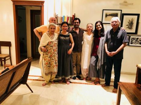 Rasika turns host for Manto's daughters in India