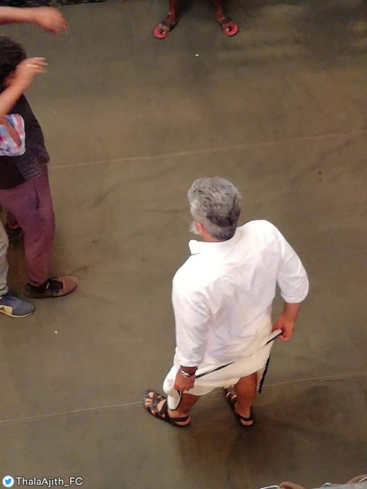 Viswasam: Thala Ajith's fight moments leaked and goes viral Viswasam shooting spot,Viswasam shooting,Viswasam on the sets,Thala Ajith,Thala Ajith Viswasam,Ajith Viswasam,Ajith fight,Ajith fight leaked,Thala Ajith fight