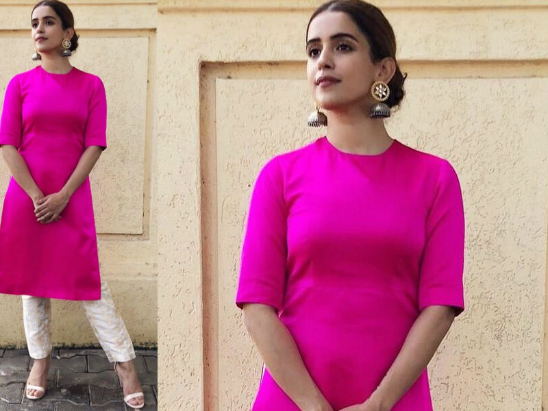 Sanya wowed us with this quirky look Sanya Malhotra,dangal actress Sanya Malhotra,Sanya Malhotra fashion,Sanya Malhotra Pataakha,Sanya Malhotra pics,Sanya Malhotra images,Sanya Malhotra stills,Sanya Malhotra pictures,Sanya Malhotra photos
